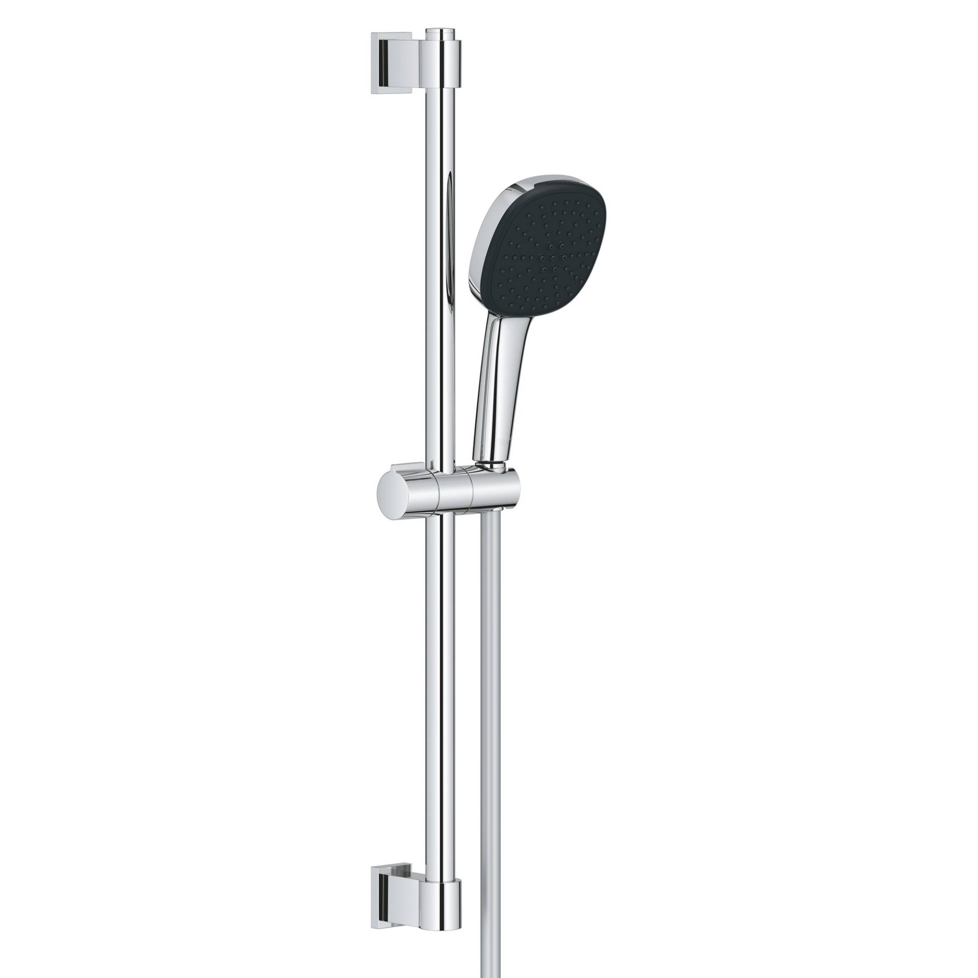 Grohe Brausestangenset 'Vitalio Comfort 110' chromfarben eckig 2 Strahlarten, 60 cm Grohe Brausestangenset 'Vitalio Comfort 110' chromfarben eckig 2 Strahlarten, 60 cm von Grohe
