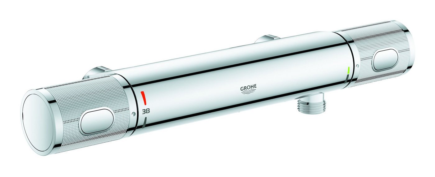 Grohe Brausethermostat Grohtherm 1000 Performance Thermostat-Brausebatterie ohne Anschlüsse - Chrom von Grohe