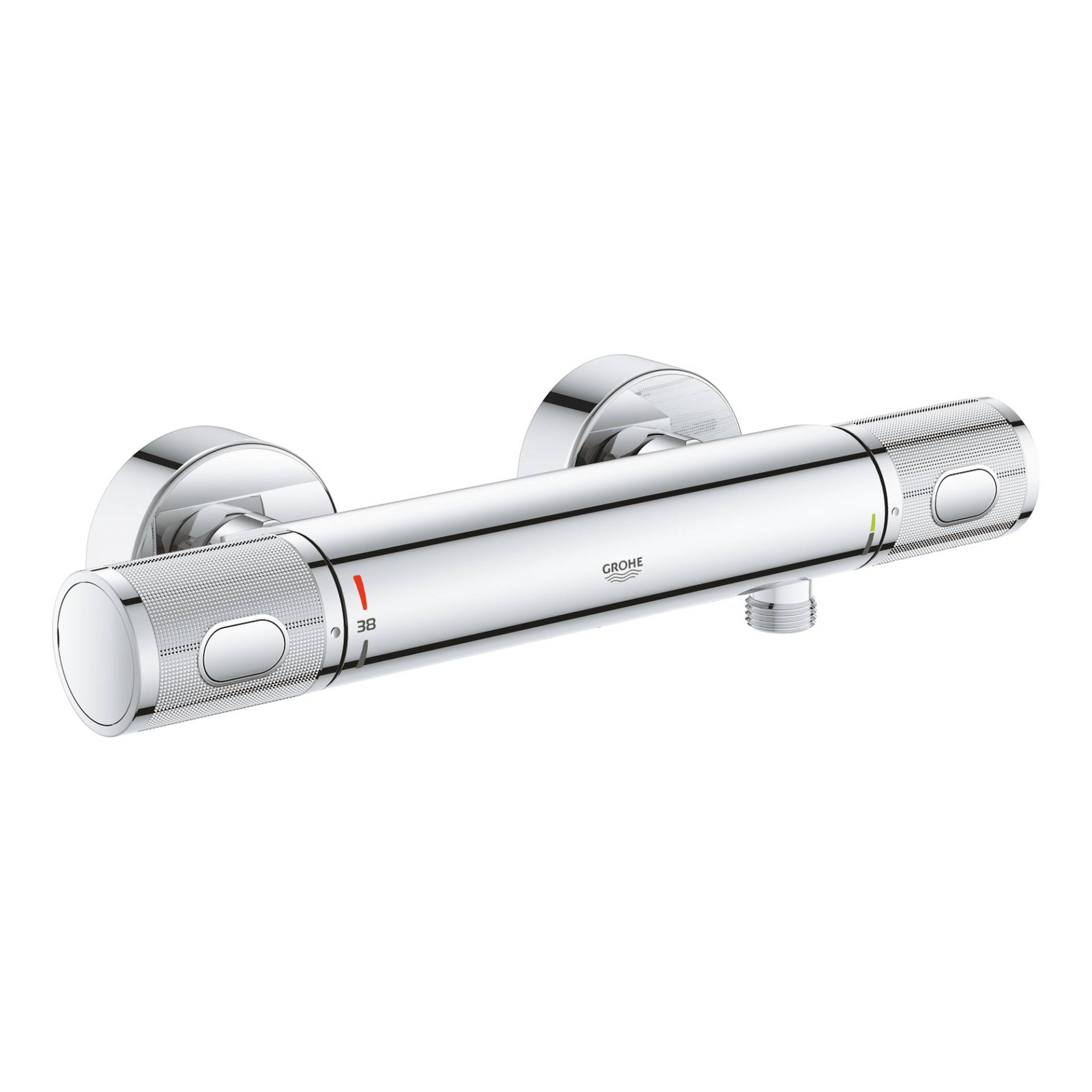 Grohe Brausethermostat 'Precision Feel' chromfarben Grohe Brausethermostat 'Precision Feel' chromfarben von Grohe