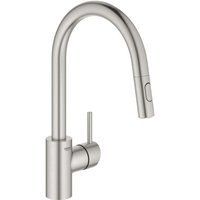 Concetto Einhand-Spültischbatterie, mit hohem Rohrauslauf, - Grohe von Grohe