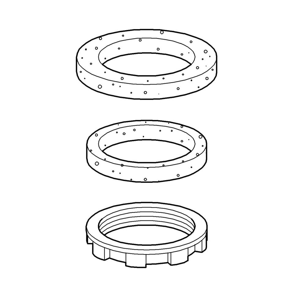 Grohe Dichtung für Servo-Set 43745000 4005176158995 43745000 von Grohe