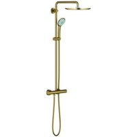 Grohe Duschsystem Euphoria 310 m AP-Thermostat, Wandmont., C sunr gebürstet Grohe Duschsystem Euphoria 310 m AP-Thermostat, Wandmont., C sunr gebürstet von Grohe