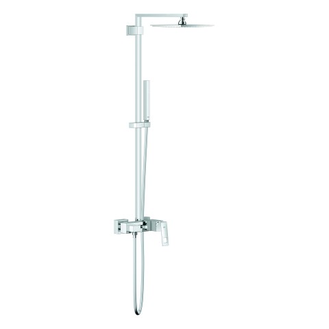 Grohe Duschsystem Euphoria Cube XXL 230 23147 mit Einhandmischer chrom, 23147001 23147001 von Grohe