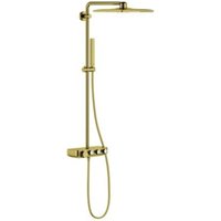 Grohe Duschsystem Euphoria SmartC 310 Cube D C sr g, m AP-Thermostat, Arm 45cm schwenkb. von Grohe