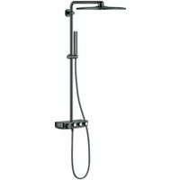 Grohe Duschsystem Euphoria SmartC 310 Cube D m AP-Thermostat, Wandmontage, hard graphite von Grohe