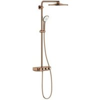 Grohe Duschsystem Euphoria SmartC 310 Duo w ss g, m AP-Thermostat, Arm 45cm schwenkb. von Grohe