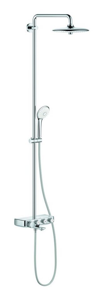 Grohe Duschsystem Euphoria Smartcontrol 260 Mono, Höhe 155.8 cm, Mit Thermostat-Wannenbatterie - Chrom Grohe Duschsystem Euphoria Smartcontrol 260 Mono, Höhe 155.8 cm, Mit Thermostat-Wannenbatterie - Chrom von Grohe