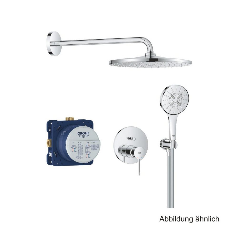 Grohe Duschsystem GROHE Essence UP-Duschsystem 2 WU Kopfbrause Rainshower Mono 310 chrom Grohe Duschsystem GROHE Essence UP-Duschsystem 2 WU Kopfbrause Rainshower Mono 310 chrom von Grohe