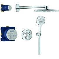Grohe Duschsystem Grohtherm Smartcontrol UP, m Rainshower SmartActive 310, chrom von Grohe
