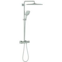 Grohe Duschsystem Rainshower SmartActive 310 Cube 26837 mit THM supersteel Grohe Duschsystem Rainshower SmartActive 310 Cube 26837 mit THM supersteel von Grohe