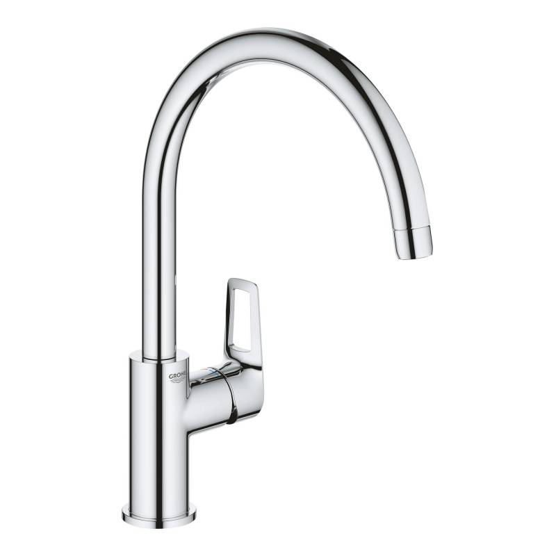 Grohe Einhand-Spültischbatterie 'Start Loop' chromfarben 5 x 33,2 x 22,3 cm von Grohe