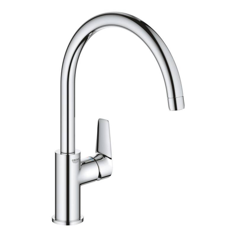 Grohe Einhebel-Küchenarmatur 'Start Edge' chromfarben 255 x 480 mm von Grohe