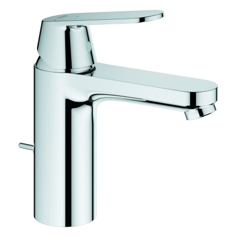 Grohe Einhebel-Waschtisch-Batterie Eurosmart C 23396, mittelhoch Mittelstellung kalt chrom 2339600E von Grohe