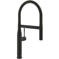 Essence 1-Loch-Einhand-Spültischbatterie mit Profibrause Phantom Black, Professional Edition - Grohe von Grohe