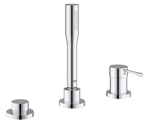 GROHE Essence | Badarmaturen - 3-Loch Einhand-Wannenkombination, chrom | 19976001 von Grohe