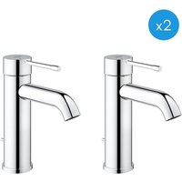 Essence New - 2er-Set Waschbeckenmischer verchromt (23589001-DUO) - Grohe von Grohe