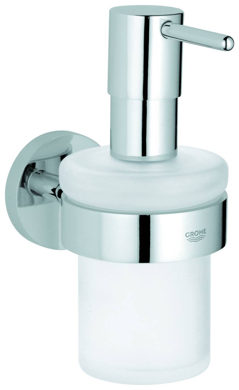 Grohe Essentials Halter mit Seifenspender, 40448001 von Grohe