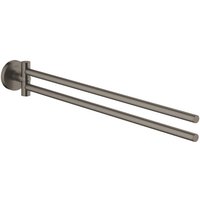 Essentials Handtuchhalter, harte Graphit gebürstet (40371AL1) - Grohe von Grohe