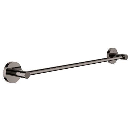 GROHE Essentials - Badetuchhalter (langlebige Oberfläche, geeignet zum Bohren oder Kleben), hard graphite, 40688A01 GROHE Essentials - Badetuchhalter (langlebige Oberfläche, geeignet zum Bohren oder Kleben), hard graphite, 40688A01 von GROHE