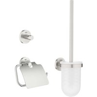 Essentials - Toiletten-Accessoires-Set 3 in 1, SuperSteel 40407DC1 - Grohe Essentials - Toiletten-Accessoires-Set 3 in 1, SuperSteel 40407DC1 - Grohe von Grohe