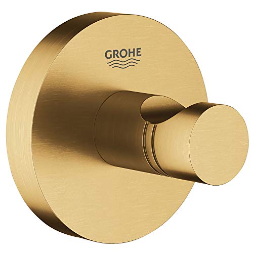 GROHE 40364GN1 Essentials Wandhaken für Bademantel, gebürstet, Cool Sunrise GROHE 40364GN1 Essentials Wandhaken für Bademantel, gebürstet, Cool Sunrise von GROHE