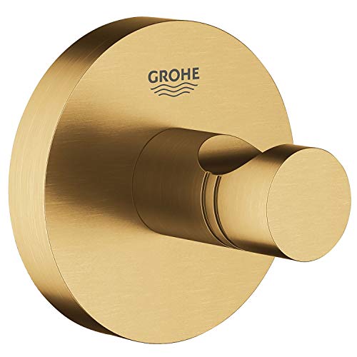 GROHE 40364GN1 Essentials Wandhaken für Bademantel, gebürstet, Cool Sunrise von Grohe