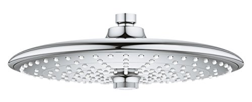 GROHE Euphoria 260, Kopfbrause, 13l pro Min (Regendusche mit 3 Strahlarten, Duschkopf mit Antikalk System, leicht montierbar), chrom, 26455000 GROHE Euphoria 260, Kopfbrause, 13l pro Min (Regendusche mit 3 Strahlarten, Duschkopf mit Antikalk System, leicht montierbar), chrom, 26455000 von GROHE