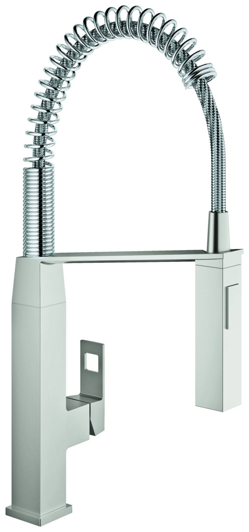 GROHE Eurocube Profi Einhand-Spültischbatterie, mit herausziehbarer SpeedClean Profibrause, 31395DC0 von Grohe