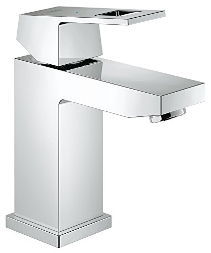 Grohe Eurocube Einhand-Waschtischbatterie, DN 15 S-Size, 2339200E, Silber von Grohe