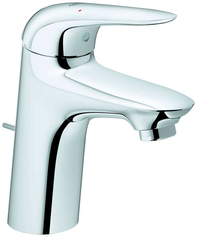 Grohe Eurostyle Einhand Waschtischbatterie, S-Size mit Ablaufgarnitur, geschlossener Hebelgriff, 23707003 von Grohe