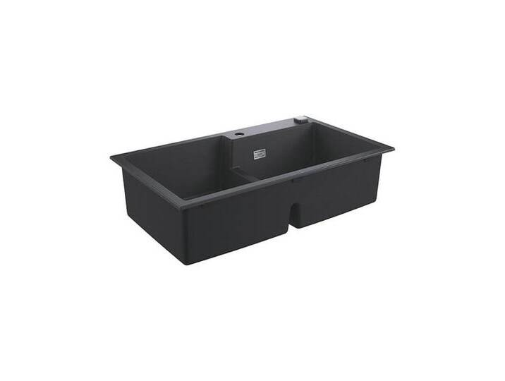 Grohe Granitspüle Einbaubecken K500 90-C 86/50 2.0, 0/0 cm, schwarz, Granit Schwarz von Grohe