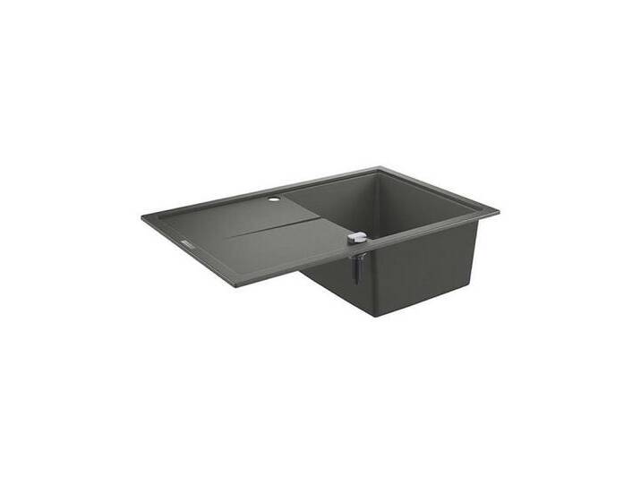 Grohe Granitspüle Einbauspüle K400 50-C 78/50 1.0 rev, granit grau, 0/0 cm, grau, granit grau von Grohe
