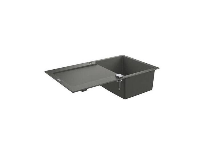 Grohe Granitspüle Einbauspüle K500 50-C 86/50 1.0 rev, granit grau, 0/0 cm, grau, granit grau von Grohe