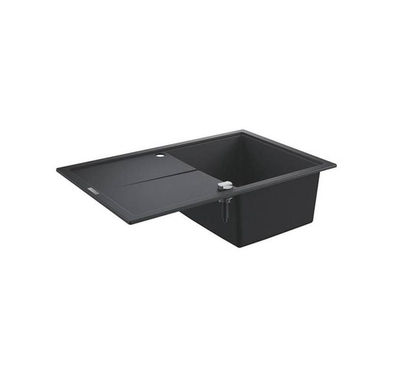 Grohe Granitspüle Grohe Einbauspüle K400 50-C 78/50 1.0 rev, granit schwarz, 0/0 cm von Grohe