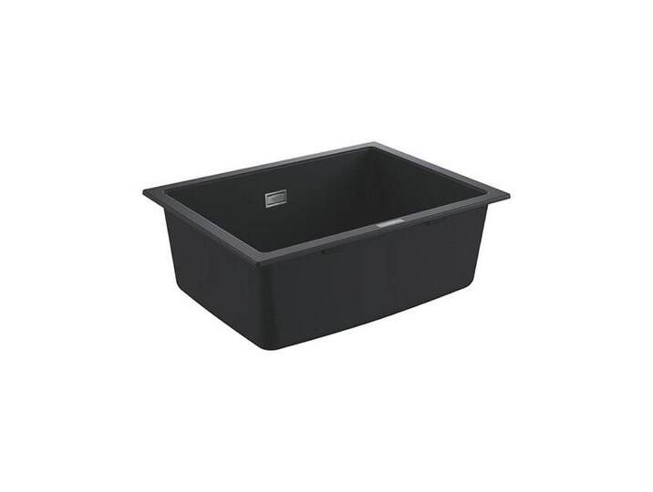 Grohe Granitspüle Unterbaubecken K700U 70-C 61/45,7 1.0, granit schwarz, 0/0 cm, schwarz, granit schwarz von Grohe