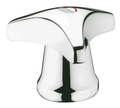 GROHE Atlanta Trecorn - Griff 1/2" (Original Ersatzteil, Langlebig, Robust, Herstellergarantie: 5 Jahre, Passgenau), Chrom, 45081000 von GROHE