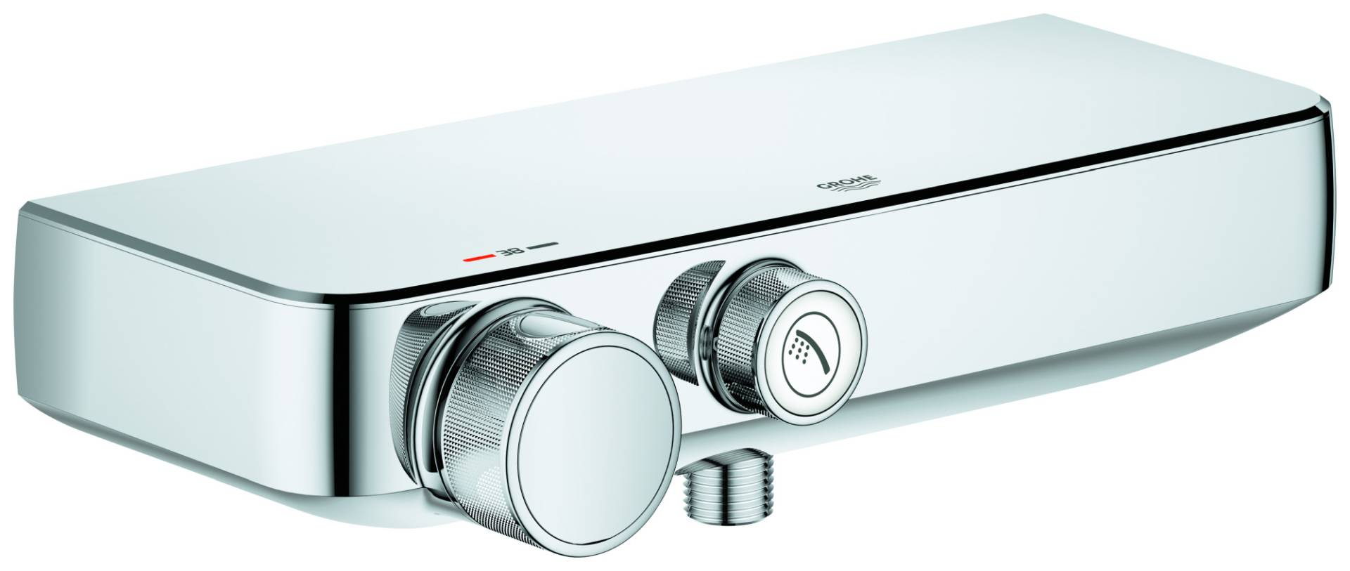 Grohe Grohtherm SmartControl Thermostat-Brausebatterie, DN 15, Wandmontage, chrom, 34719000 Grohe Grohtherm SmartControl Thermostat-Brausebatterie, DN 15, Wandmontage, chrom, 34719000 von Grohe