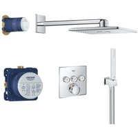 Grohe Grohtherm SmartControl Unterputz-Duschsystem, Fertigmontageset, Kopfbrause-Set Rainshower SmartActive 310 Cube Grohe Grohtherm SmartControl Unterputz-Duschsystem, Fertigmontageset, Kopfbrause-Set Rainshower SmartActive 310 Cube von Grohe