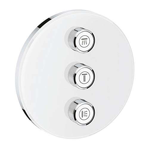GROHE Grohtherm Samrtcontrol §Fach Unterputzventil (langlebig, ProGrip mit Rändelstruktur), alpinweiß, 29152LS0 GROHE Grohtherm Samrtcontrol §Fach Unterputzventil (langlebig, ProGrip mit Rändelstruktur), alpinweiß, 29152LS0 von GROHE