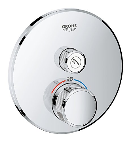 GROHE Grohtherm SmartControl | Brause- & Duschsystem - Thermostat mit einem Absperrventil | chrom | 29118000 von Grohe