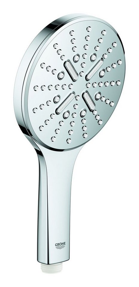 Grohe Handbrause RainShower SmartActive 130, Mit EcoJoy 9,5 l 3 Strahlarten - Chrom von Grohe