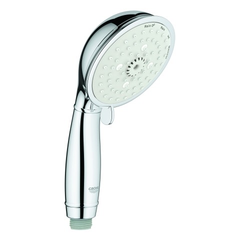 Grohe Handbrause Tempesta Rustic 100 26085 4 Strahlarten chrom, 26085001 26085001 von Grohe