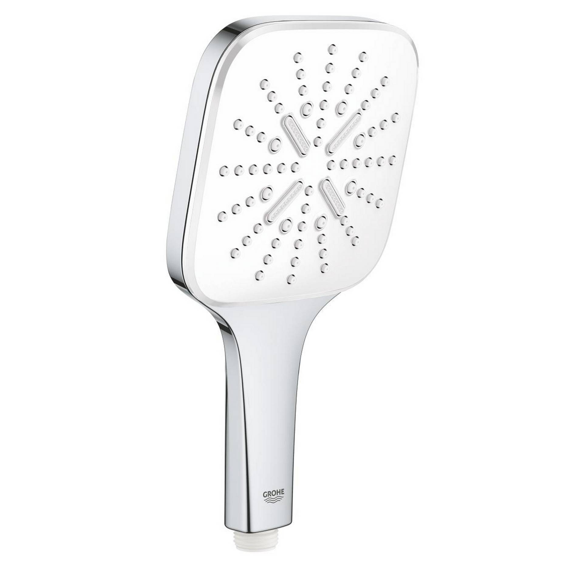 Grohe Handbrause 'Vitalio SmartActive 130 Cube' chromfarben 3 Strahlarten Grohe Handbrause 'Vitalio SmartActive 130 Cube' chromfarben 3 Strahlarten von Grohe