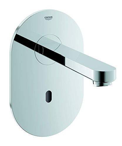 GROHE Euroeco Cosmopolitan E - Bluetooth Infrarot-Elektronik für Waschtisch (automatische Spülung, thermische Desinfektion, Reinigungsmodus), chrom, 36410000 von Grohe