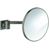 Grohe Kosmetikspiegel Allure Wandmontage, hard graphite gebürstet von Grohe