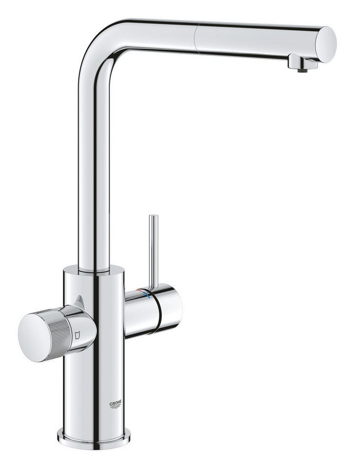 Grohe Küchenarmatur Blue Pure Minta Einhebelmischer, chrom (30601000) von Grohe
