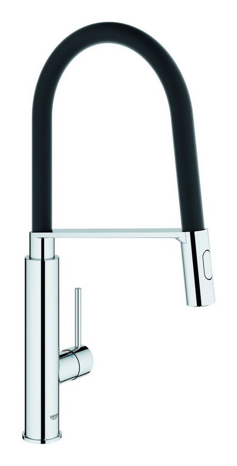 Grohe Küchenarmatur Concetto Einhand-Spültischbatterie mit Profibrause hoher Auslauf - Chrom Grohe Küchenarmatur Concetto Einhand-Spültischbatterie mit Profibrause hoher Auslauf - Chrom von Grohe