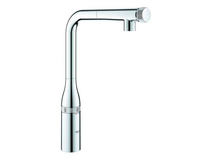 Grohe Küchenarmatur Essence / SmartControl Essence Smart Control Einhand mit ausziehbarer Brause mit L-Auslauf - Chrom Grohe Küchenarmatur Essence / SmartControl Essence Smart Control Einhand mit ausziehbarer Brause mit L-Auslauf - Chrom von Grohe