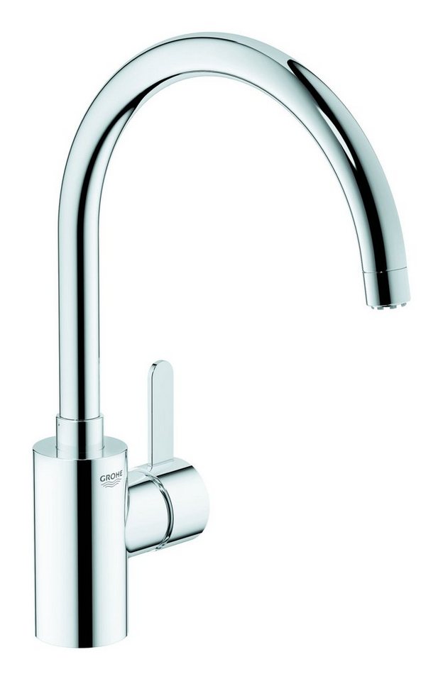 Grohe Küchenarmatur Eurosmart Cosmopolitan Einhand-Spültischbatterie Niederdruck hoher Auslauf - Chrom Grohe Küchenarmatur Eurosmart Cosmopolitan Einhand-Spültischbatterie Niederdruck hoher Auslauf - Chrom von Grohe