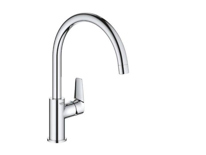 Grohe Küchenarmatur GROHE Start Edge Einhebelmischer, chrom (30529001), silberfarben von Grohe